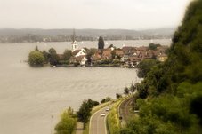 Jochental Steckborn - Sicht auf Berlingen